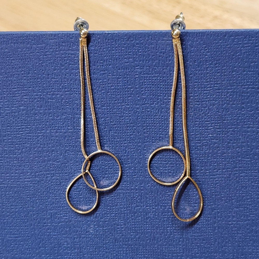 Gold Dangle Earrings